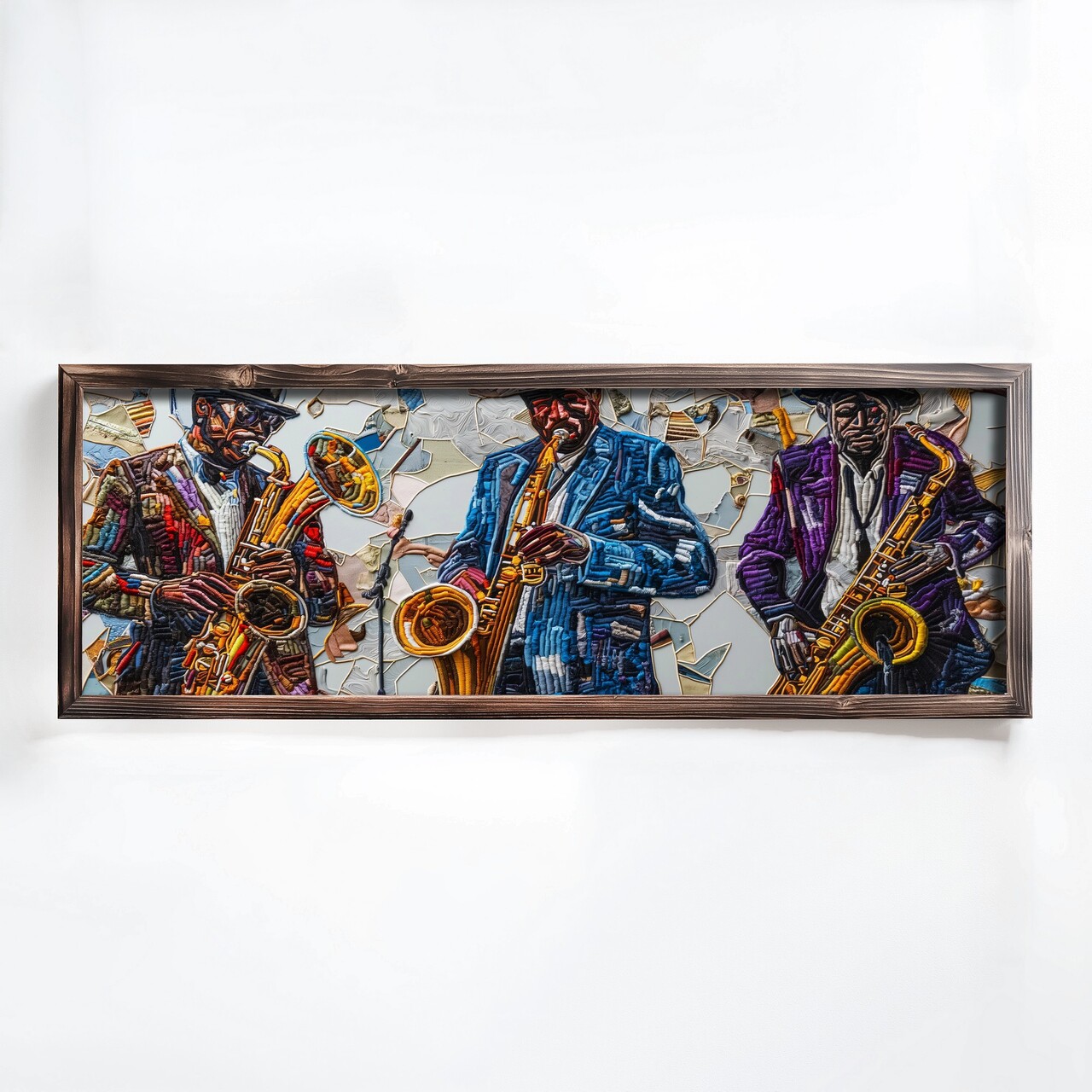 Tablou decorativ, EMR058, Lemn, Multicolor - view 3