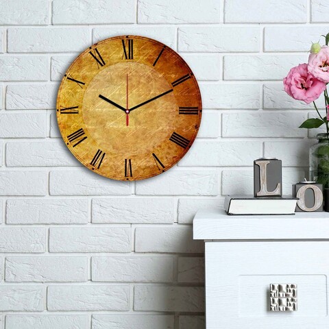 Ceas de perete, 3030ms-091, mdf, ø30 cm, multicolor