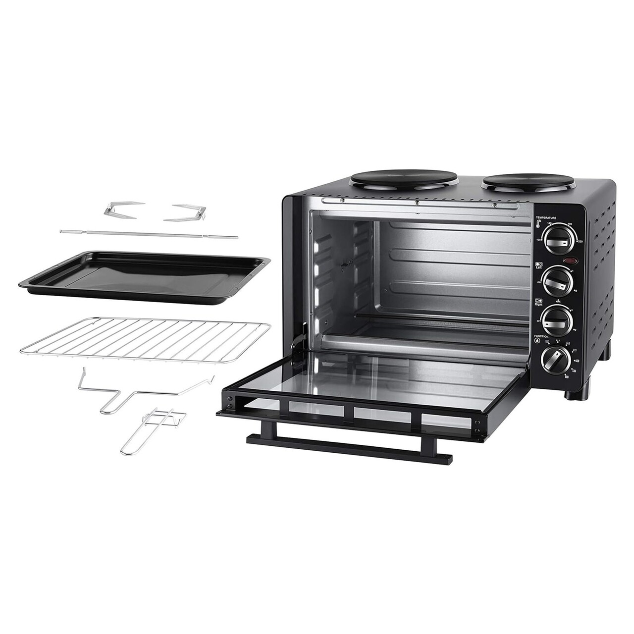 Cuptor electric cu 2 plite, All in One, 30L, 1500W - Unold - view 3