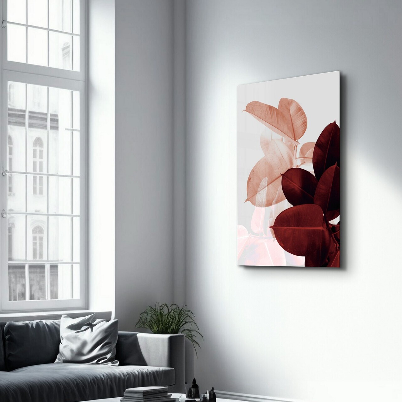 Tablou decorativ, OGLS-4075, Dimensiuni: 46 x 72 cm, Multicolor — imaginea 4