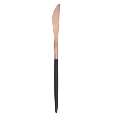Set 12 cutite, Bidasoa, Gio, 22.4 cm, metal/inox, auriu/negru Bidasoa
