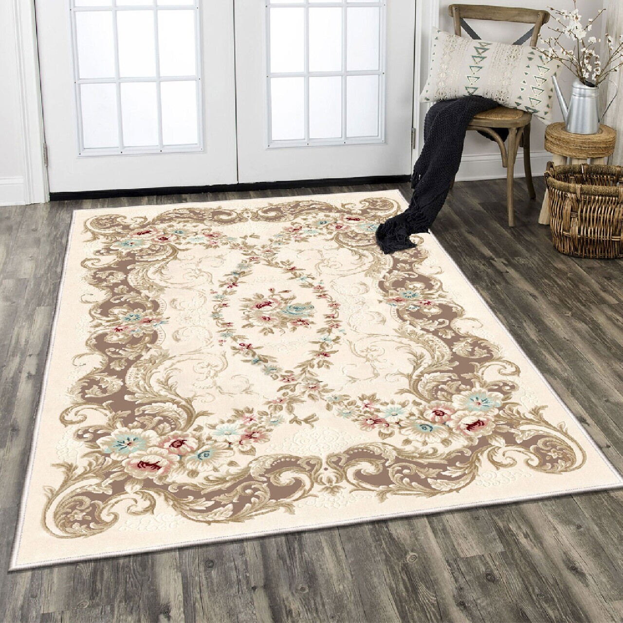 Covor Els1837 180x280 cm Catifea Multicolor