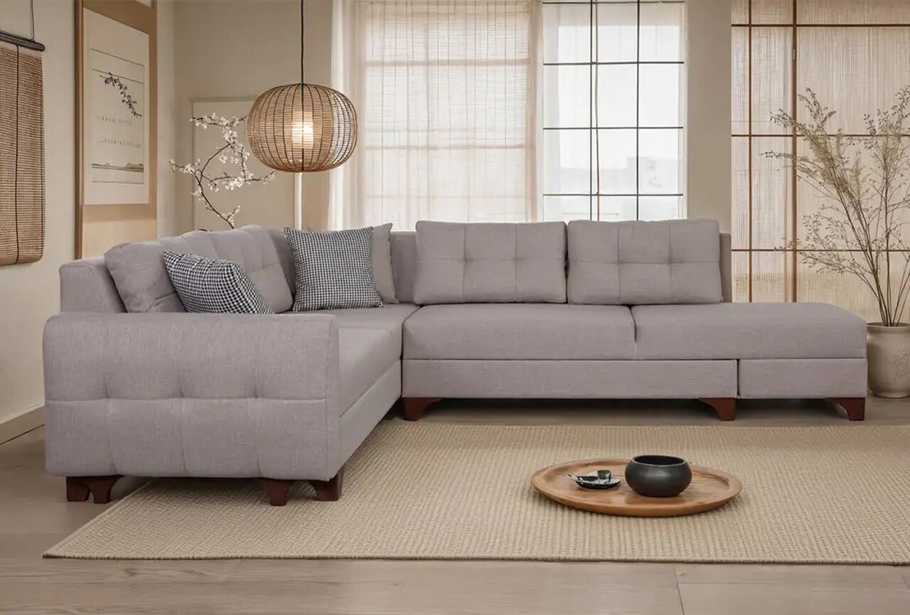 Coltar, Atelier del Sofa, 752EST1308, Lemn de carpen;PAL, Crem - view 2