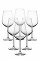 Set de pahare de vin, Hermia, 666HAC2105, Sticla, Transparent