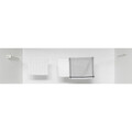 Uscator de rufe retractabil cu montare pe perete, Brabantia, Pull-out White, 22 m capacitate de uscare, polipropilena/otel, alb