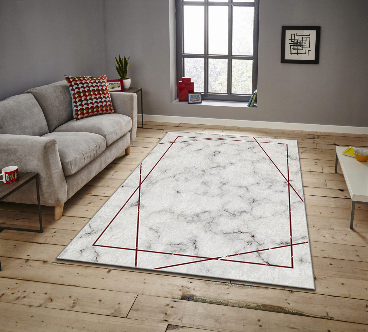 Covor ASR CRPT-146  80x140 cm Poliester Multicolor