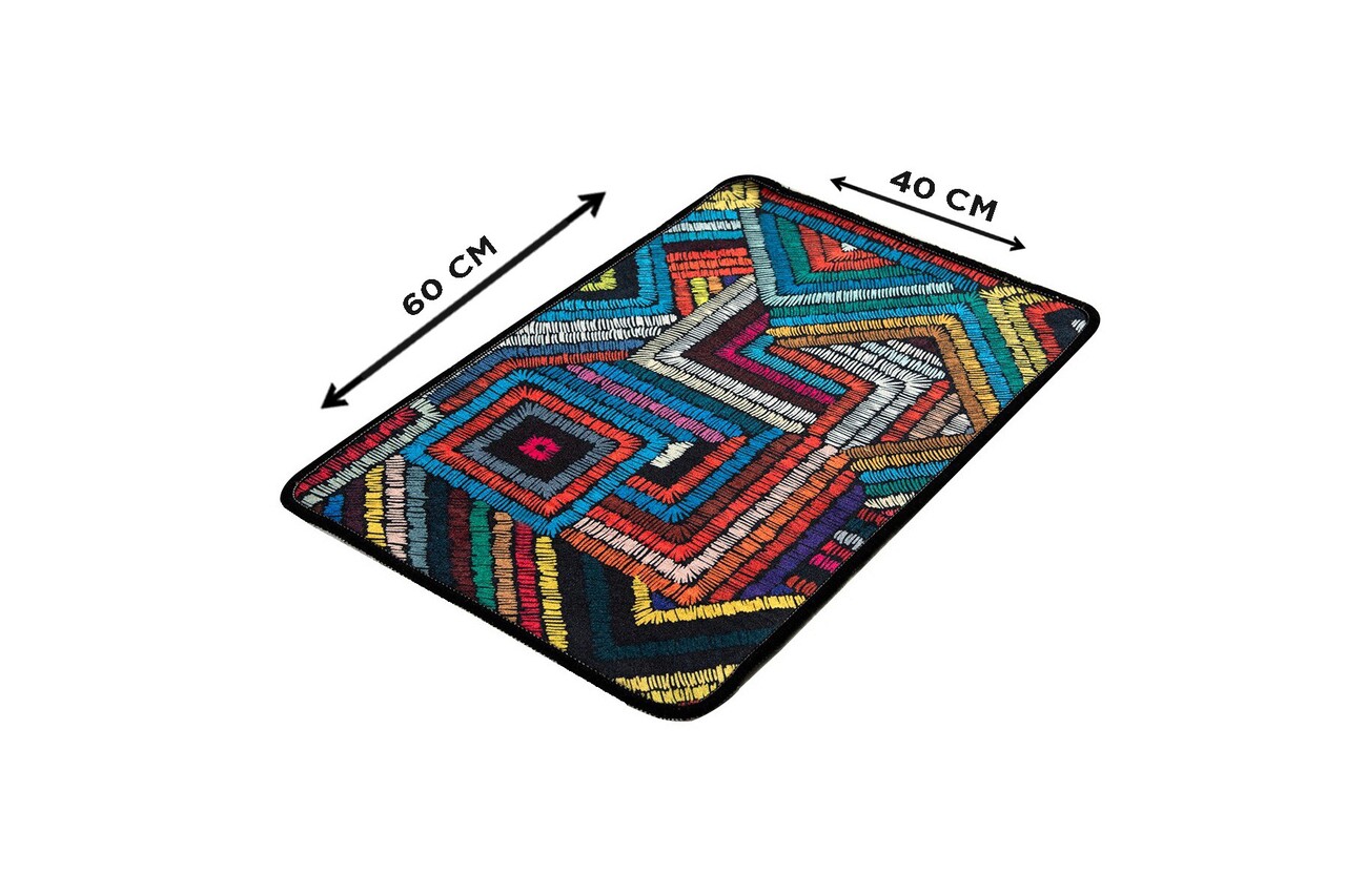 Covoras de baie, L'essentiel Maison, Maglie Djt, 40x60 cm, Multicolor - view 3