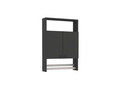 Dulap de baie, Puqa Design, Ela, 60x87x15 cm, PAL, Antracit