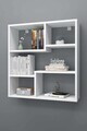 Raft de perete, Hanah Home, Myra09, 70.8x74.4x20 cm, Alb
