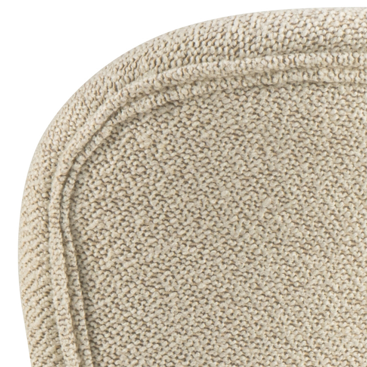 Scaun Batilda -A1, Actona, 47x53x82.5 cm, tesatura Boucle/lemn de stejar, crem - view 4