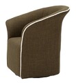 Fotoliu rotativ Siena Green Swivel, Mauro Ferretti, 83.5x66x80 cm, fier/poliester, verde