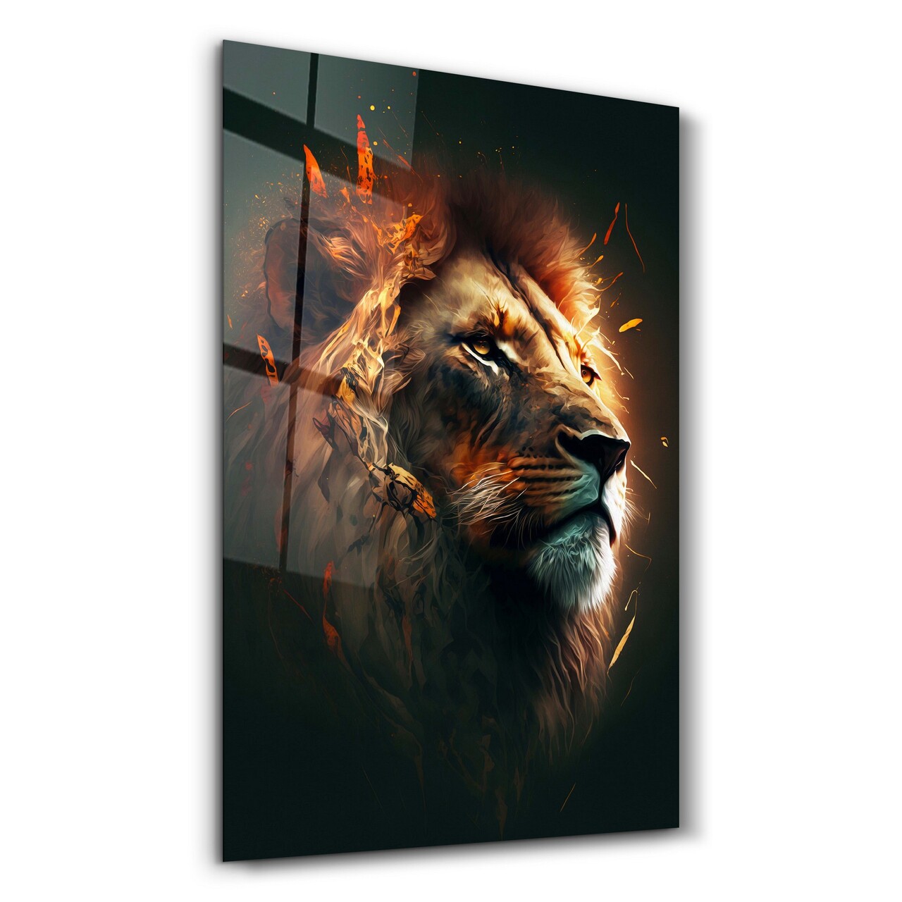 Tablou decorativ, SPR-1291, Dimensiuni: 46 x 72 cm, Multicolor - view 5