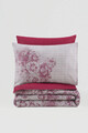 Lenjerie de pat pentru o persoana Single XXL (DE), Vilda - Claret Red, Cotton Box, Bumbac Ranforce