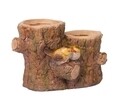 Ghiveci, Tree Trunk Birds, Creaciones Meng, 37x22x26 cm, polirasina