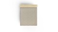 Cearceaf de pat cu elastic, 140x190 cm, 100% bumbac ranforce, Beverly Hills Polo Club, BHPC 013, crem