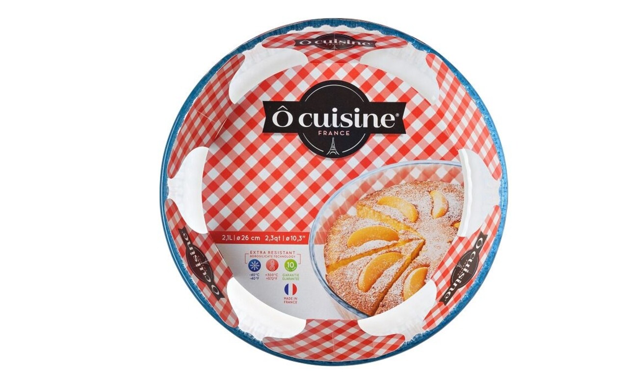 Vas De Copt Termorezistent, Ocuisine, 26 Cm, Sticla