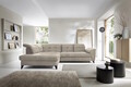 Coltar extensibil stanga 5 locuri ELTAP, LT-20RAQ, Inferne, 297x210x107 cm, lemn/poliester, bej deschis