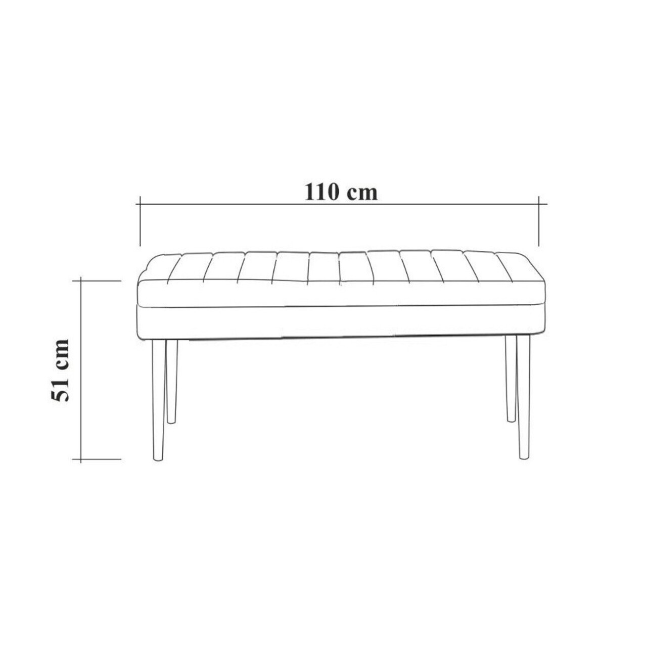 Banca, Vella, Vina 1501, 90x39x40 cm, PAL, Pin Atlantic / Antracit