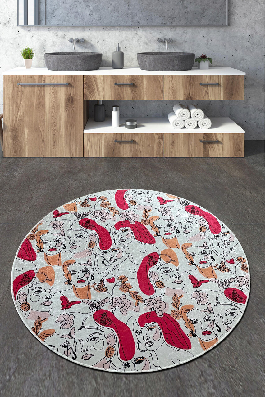 Covoras de baie L'essentiel Maison Faccia Djt (80 cm) Multicolor