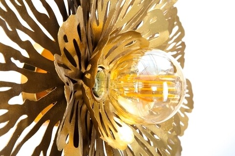 Aplica de perete Golden Ibis, Mauro Ferretti, 1 x E27, 40W, 56.5x12x42.5 cm, fier Iluminat