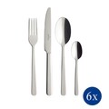 Set tacamuri 24 piese, Villeroy & Boch, Louis Cutlery, inox 18/10