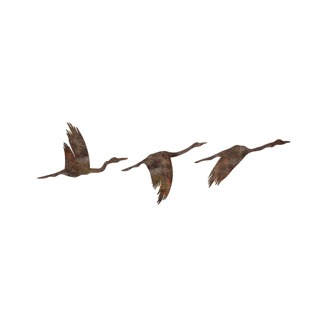 Decoratiune de perete, Rusty Birds 1, Dimensiune: 11 x 16 cm (1 bucată), Maro antichizat - view 6