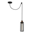 Lustra, Alby, 525NOR1468, Metal, Negru/Bronz