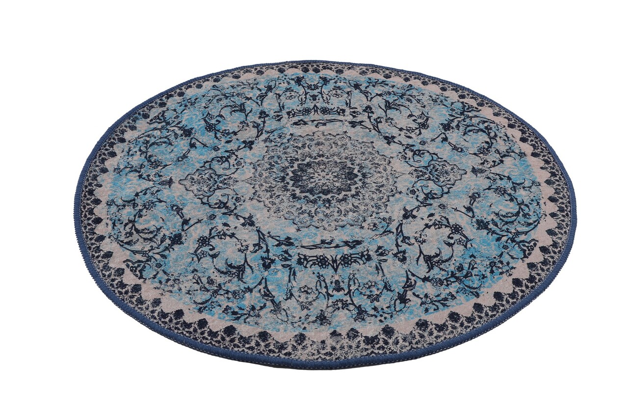 Covoras de baie, L'essentiel Maison, Raiya (80 cm), 80x80 cm, Multicolor - view 2