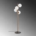 Lampadar, Faze - NT - 115, Sheen, 32 x 32 x 130 cm, 4 x E27, 40W, auriu