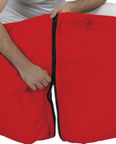 Fotoliu extensibil, Siesta, Ferndale Bean Bag, 55 - 180 cm, poliester impermeabil, rosu