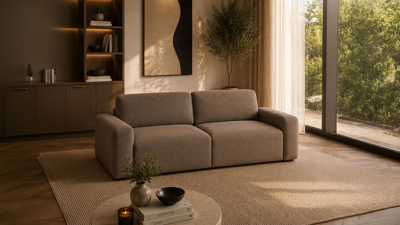 Canapea 3 locuri, Atelier del Sofa, 560ARE5272, Maro