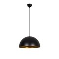 Lustra Sivani MR - 722, Opviq, 40 x 116 cm, 1 x E27, 40W, negru/auriu