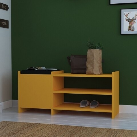 Pantofar Homitis, Sunno - Mustard, 35x100x44 cm
