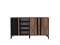 Consola, Puqa Design, Dora, 160x90x40 cm, PAL, Atlantic / Antracit