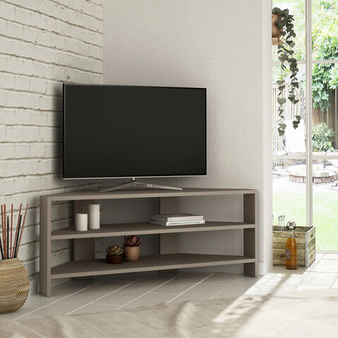 Comoda tv, homitis, thales corner, 114x45x36 cm, mocha