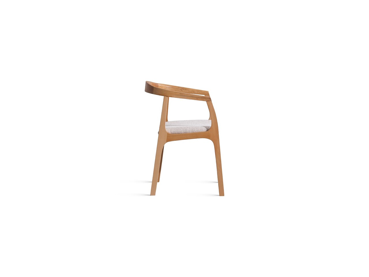 Scaun, Fairfax, Alfa, 50x70x53 cm, Natural - 2 | YEO