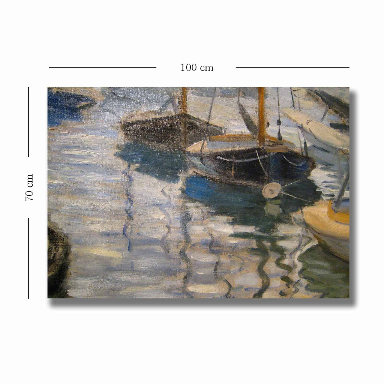 Tablou Decorativ, 70100MONET028, Canvas , Lemn, Multicolor