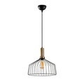 Lustra, Fulgor, 942FLG2138, Metal, Negru/Maro antic