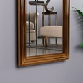 Oglinda decorativa, Siam, Smooth, 40x105x3 cm, MDF , Bronz