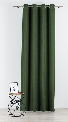Draperie Mendola Interior, Bordeaux, 140×260 cm, poliester, verde inchis Mendola Interior