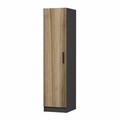 Dulap pentru haine, Minerva, Minar Kale, Nuc / Antracit