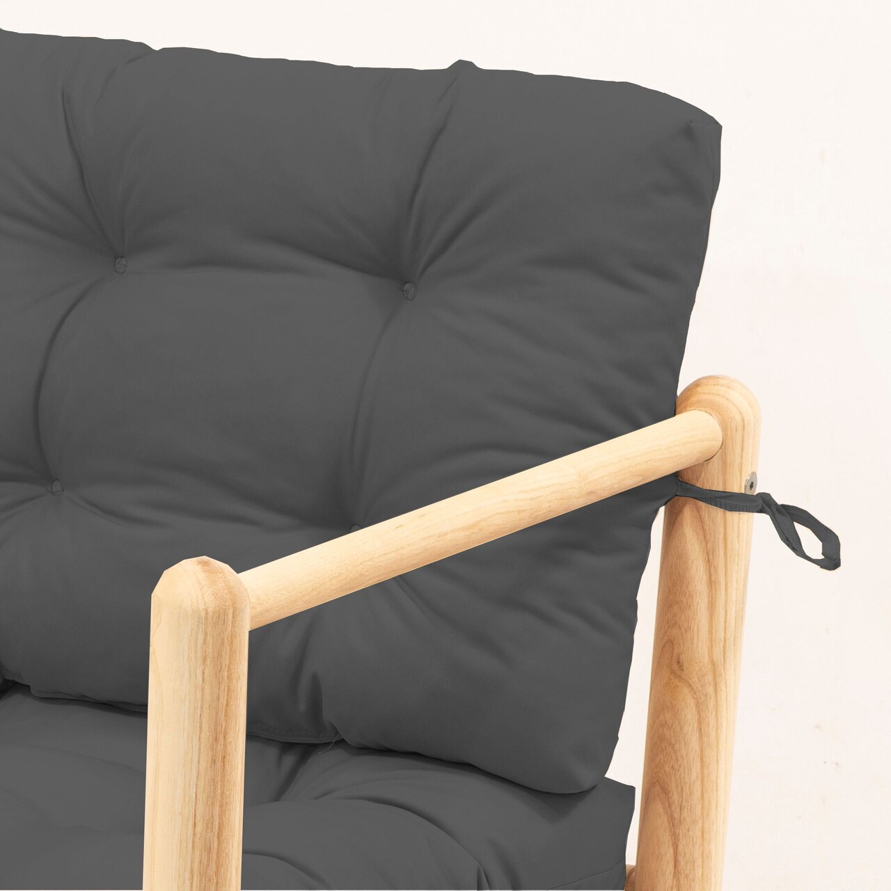 Set mobilier de gradina 3 piese, Hanah Home, MYG02, Antracit - view 2