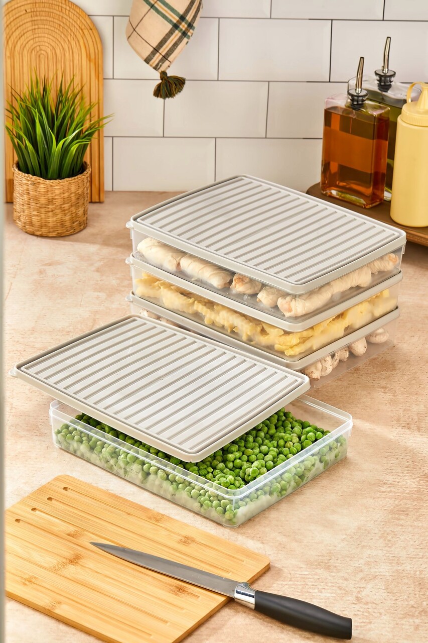 Set recipiente depozitare, Hermia, 452PTR1147, Crem - view 6