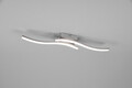 Plafoniera Route, RL, 56x9x7 cm, 5W, 2x SMD, metal, argintiu