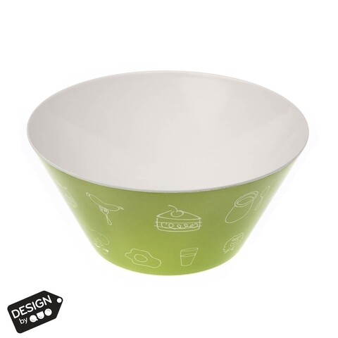 Bol pentru salata bon apetit green, versa, Ø25.4x11.6 cm, 2.5 l, melamina