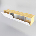 Comoda TV, Retricy, Poling, 159.7x36.8x34.1 cm, PAL, Alb / Safir