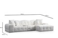 Coltar, Atelier del Sofa, 560ARE1246, Lemn de fag / PAL, Alb