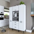 Dulap multifunctional, Rani, JE145, Alb