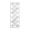 Decoratiune de perete, Fan 3, Metal, Dimensiune: 32 x 90 cm, Multicolor