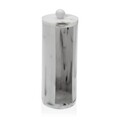 Suport pentru dischete demachiante Marble, Versa, 7 x 7 x 19 cm, polistiren